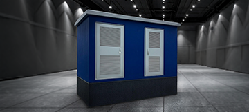 Begehbare Beton-Stationen
